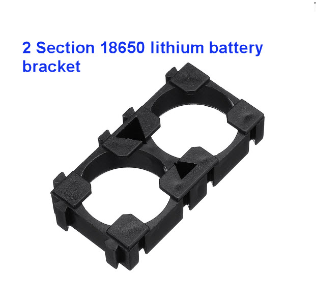 2 S 18650 Lithium Cell Battery Holder Bracket for DIY Battery Pack