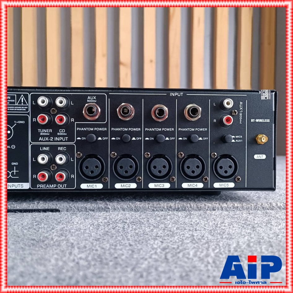 SOUNDVISION SA-300BT powermixer +++เพาเวอร์มิกเซอร์ระบบประกาศ แอมพลิฟายเออร์ มิกเซอร์ เพาเวอร์มิกเซอร์ SA 300BT SA300BT เอไอ-ไพศาล