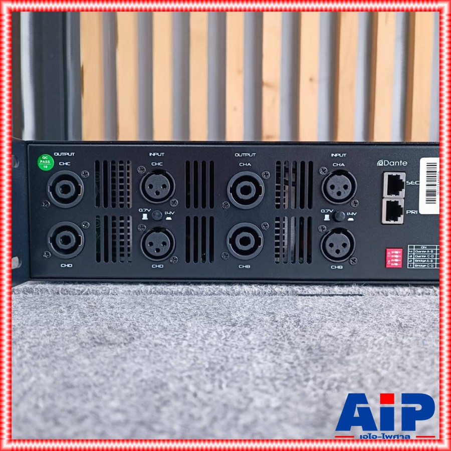 MICROTECH GM4-1500D poweramp เพาเวอร์แอมป์ 4 แชนแนล ไมโครเทค เครื่องขยายเสียง GM4 1500D GM41500D GM 4 1500 D เอไอ-ไพศาล