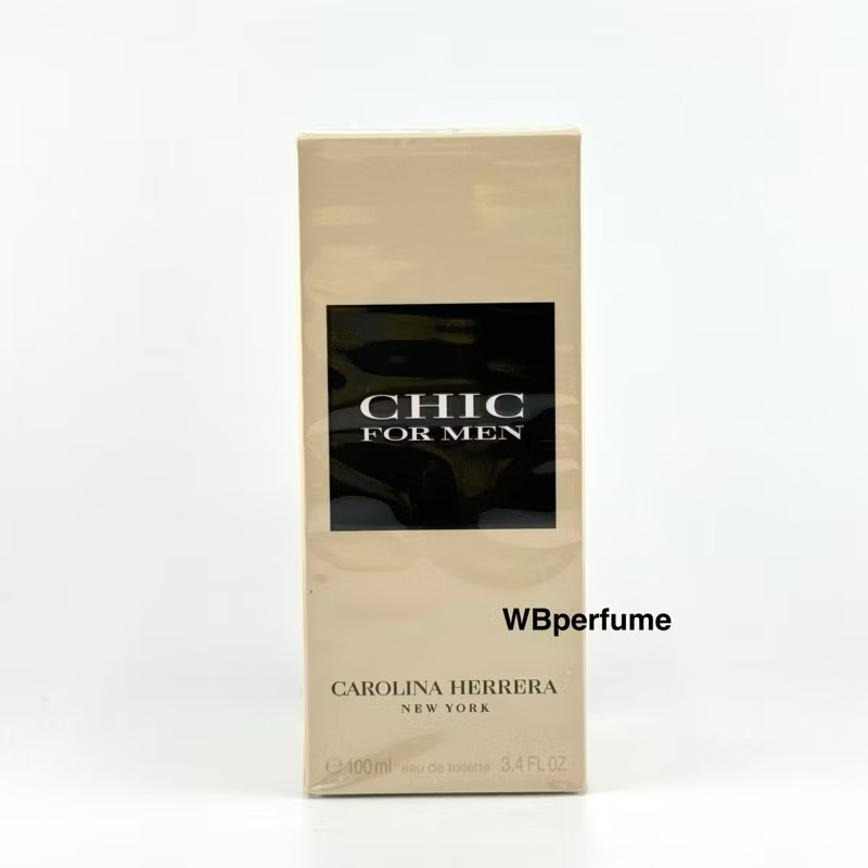 น้ำหอม แท้100% Carolina Herrera Chic for Men EDT 100 ml