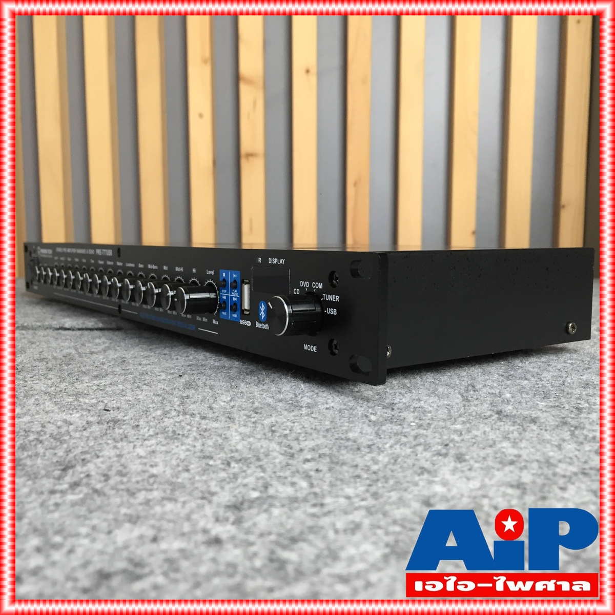 PROEUROTECH PRE777USB ปรีคาราโอเกะ บลูทูธ ปรีแอมป์ ปรีแอมป์บ้าน ปรีแอมป์แยกซับ ปรีแอมป์บลูทูธ pre 777 เอไอ-ไพศาล