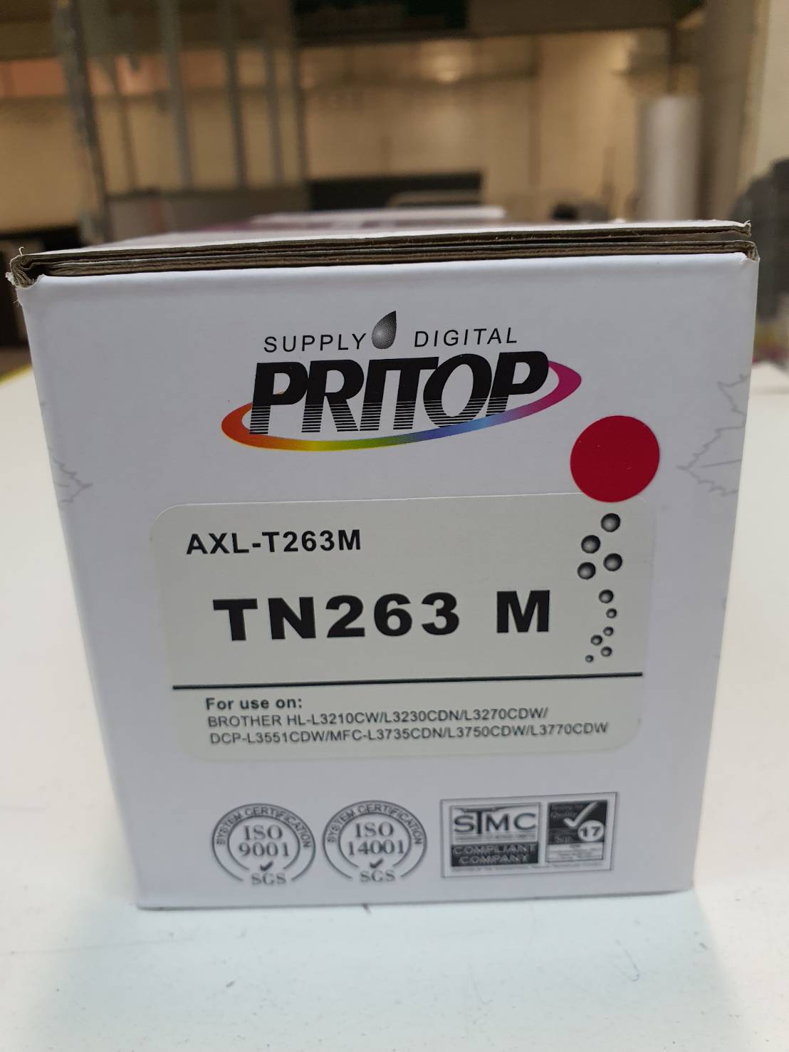 TONER (ตลับหมึกเทียบเท่า) BROTHER TN-263 M