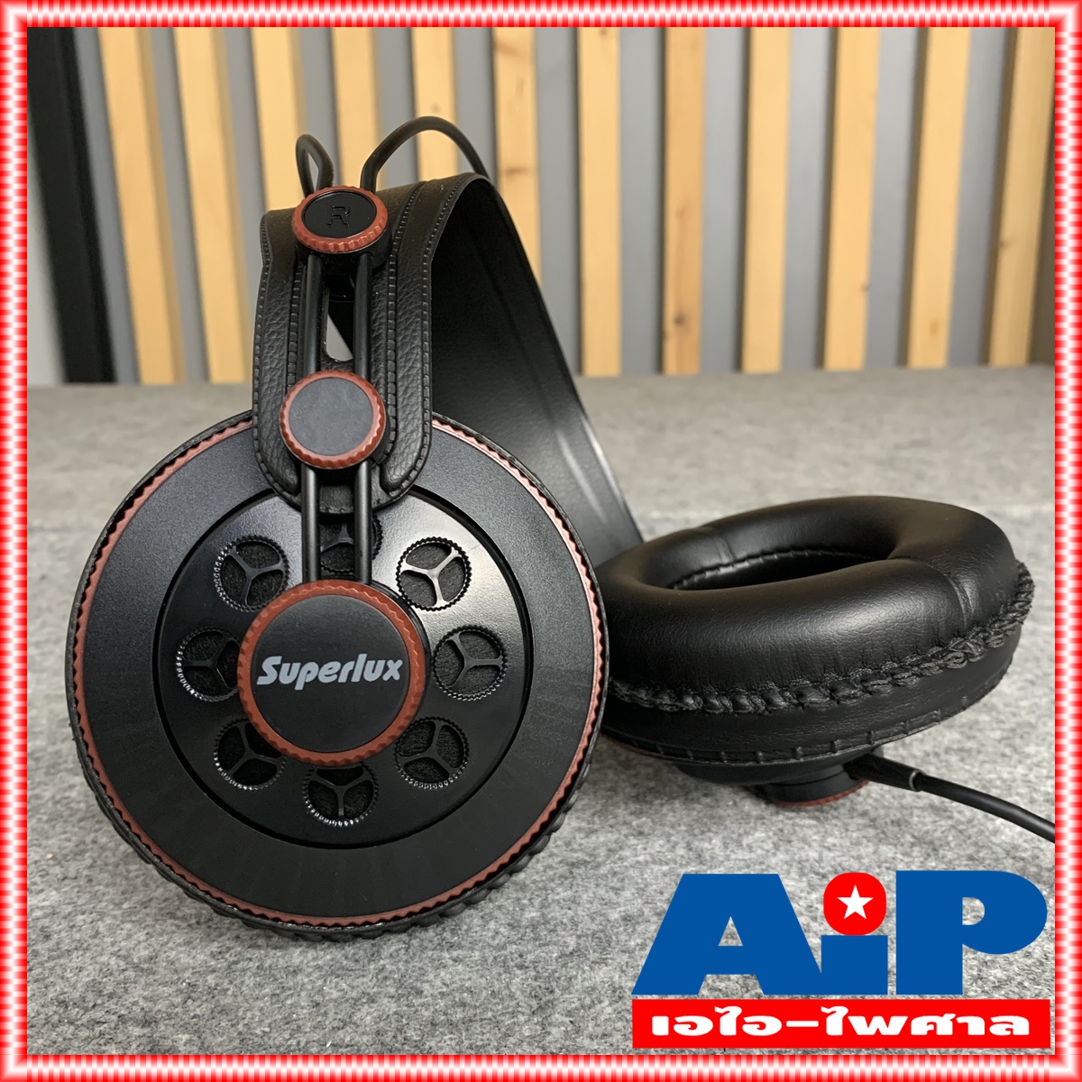 SUPERLUX HD681 air หูฟัง SUPERLUX HEADPHONE HD 681 หูฟังครอบหู หูฟังมอนิเตอร์ HD-681 ฟังเพลง เล่นเกมส์ สตูดิโอ มิกซ์ +++