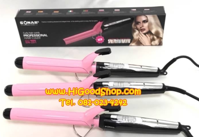 เครื่องม้วนผมไฟฟ้า เครื่องม้วนผม ทำผมลอน Sonar รุ่น SN-291
