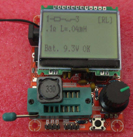 M328 ESR/LCR/MOSFET/Transistor/TRIAC/SCR/CRYSTAL/Diode/LED METER ESR TESTER