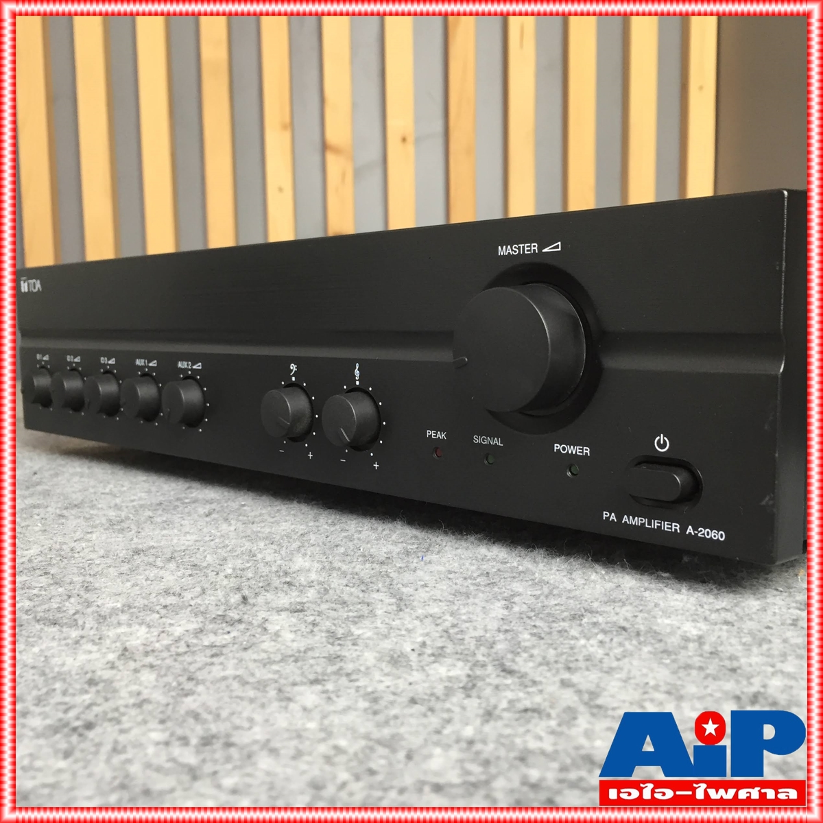 TOA A-2060H AMPLIFIER เครื่องขยายเสียง A 2060H A2060H AMP amp แอมป์ แอมป์TOA เครื่องเสียง เอไอ-ไพศาล
