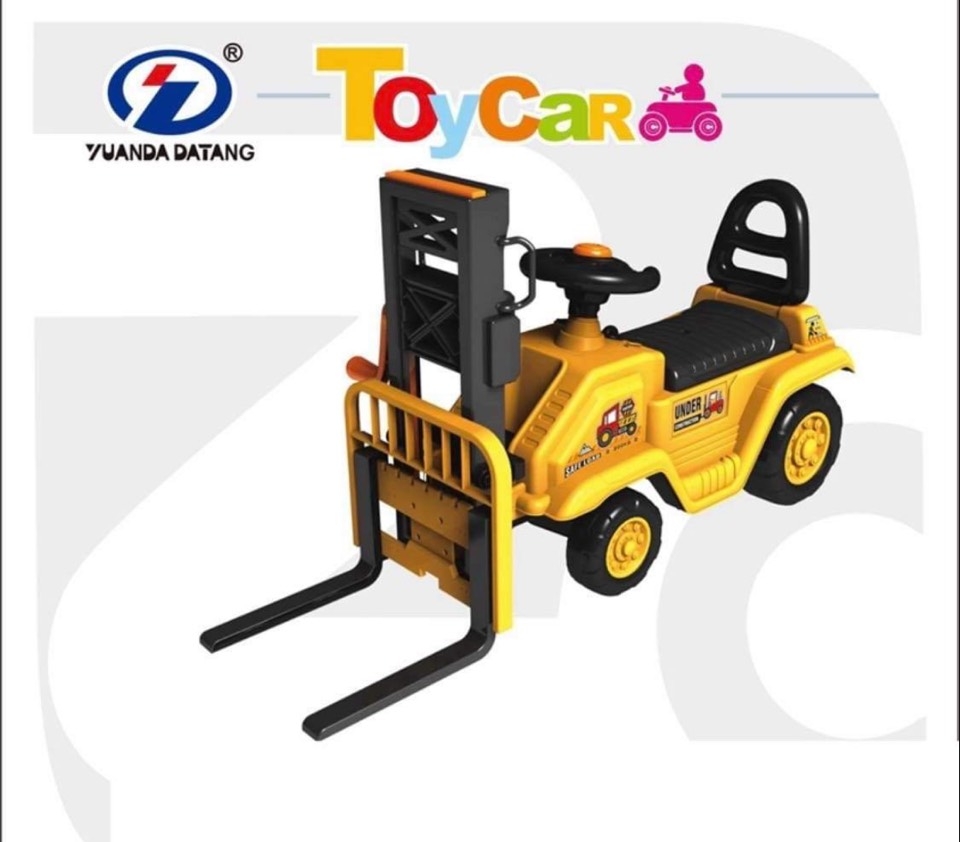 YD1003 ของเล่นรถเครนไถขาเป็นกระโถน รถขาไถเด็ก