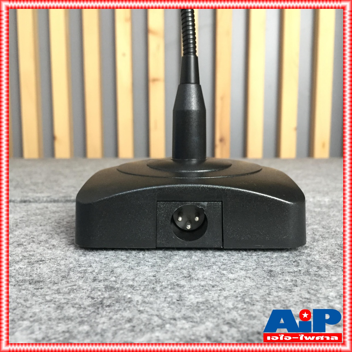 NPE GN-410 ไมค์ประชุมคออ่อน ไมค์ตั้งโต๊ะ GN410 มีไฟที่หัวไมค์ ไมค์ประชุม ไมค์คออ่อน ใช้ถ่านAA ไมค์โครโฟน ไมค์สาย