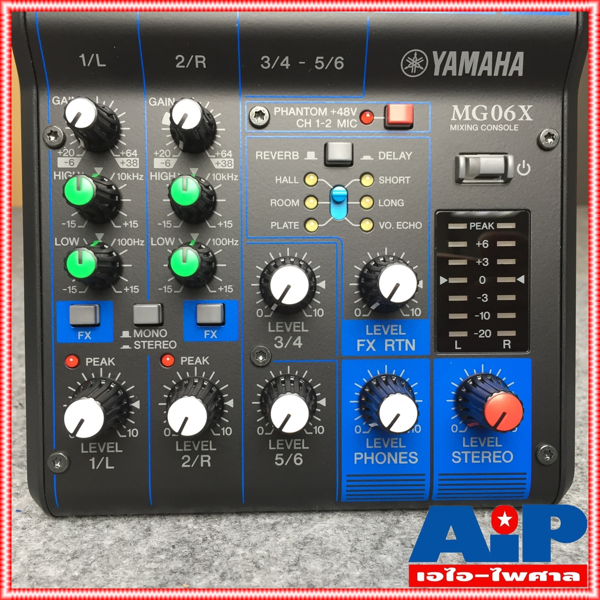 YAMAHA MG-06X MIXER มี เอฟเฟค มิกซ์ มิกเซอร์ มิกซ์YAMAHA เครื่องเสียง mg06x mg 06 x MIX MG-06 X เอไอ-ไพศาล +++