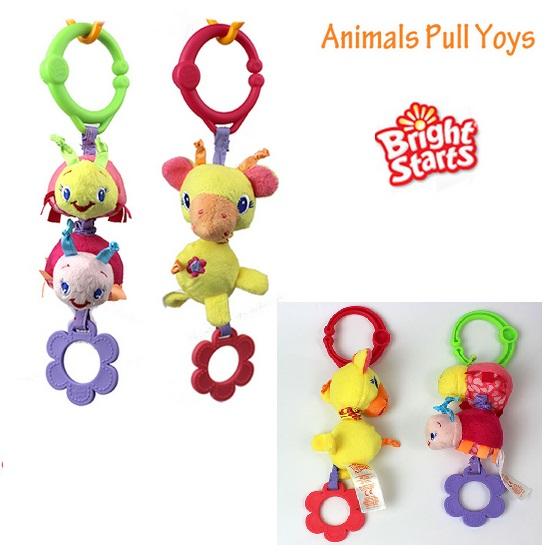 ECH4 ของเล่นผ้าแขวนเปลหรือรถเข็น Bright starts ชิ้นละ