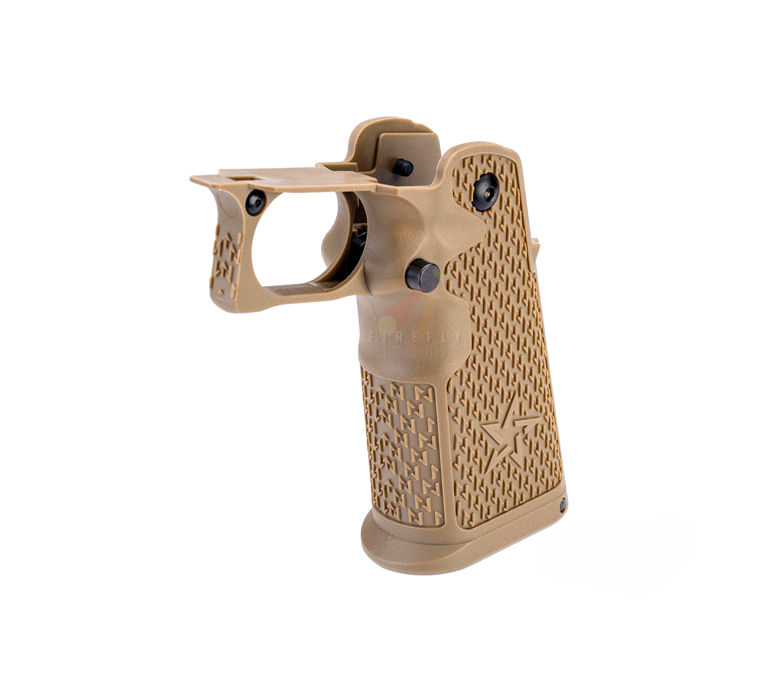 NOVA STI CUSTOM POLYMER GRIP FPR TOKYO MARUI HI-CAPA GBB SERIES (Color: Coyote Tan)