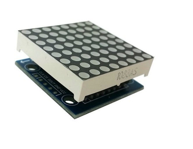 MAX7219 dot matrix module microcontroller module for arduino display module