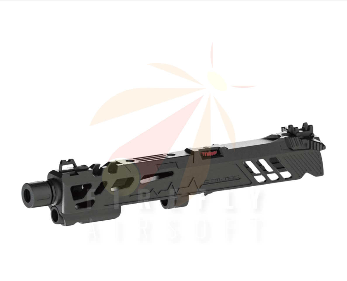 CTM TAC Hicapa 5.1 Split Slide Flatline Kit for Tokyo Marui Hicapa (BK)