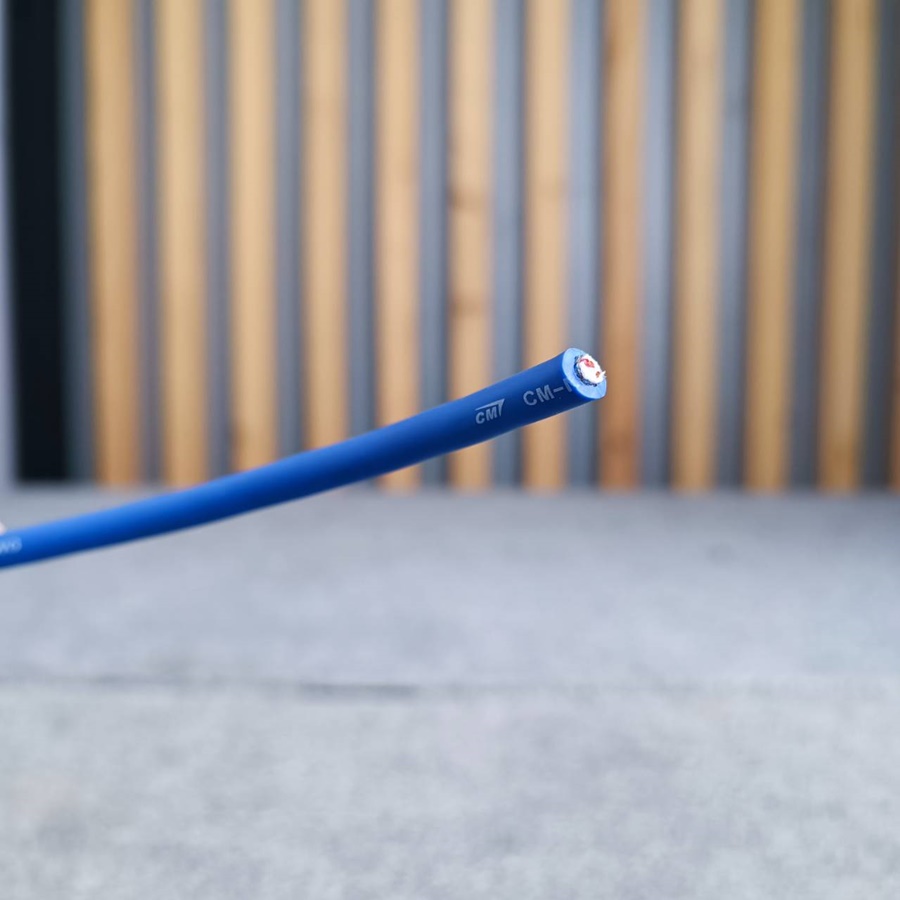 สีน้ำเงิน ขด10เมตร CM สายไมค์สเตอริโอ 6mm M2-2323 สายไมค์ST 23AWG M2 2323 สายสัญญาณ ST สายไมค์CM สายไมค์ 6mm เอไอ-ไพศาล