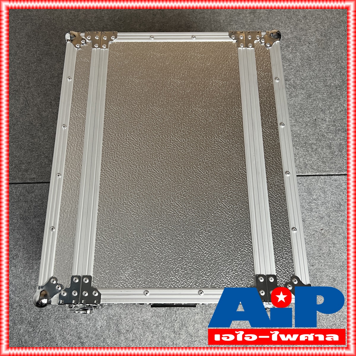 แร็ค COMPACT LA 6U RACK ไม้ผิวอลูมิเนียมสีเงิน ลึก 11นิ้ว LA6U แร็คเครื่องเสียง แร็คไม้ คอมแพ็ค LA-6U เอไอ-ไพศาล