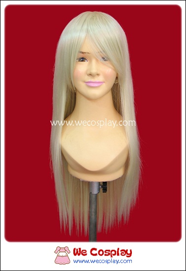 วิกผมเลดี้กาก้า สีบลอนด์ซีด Lady Gaga Cosplay Wig