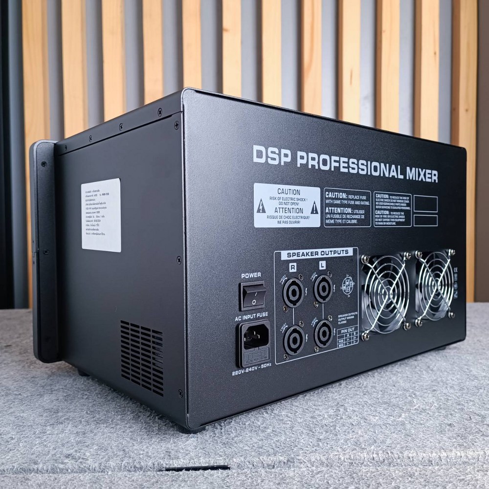 NTS PMR-1050 POWERMIXER ทรงตั้ง มิกเซอร์ PMR 1050 PMR1050 รองรับ BLUETOOTH มิกเซอร์บลูทูธ 10 input มิกซ์ บลูทูธ มิกเซอร์ Bluetooth mixer เครื่องเสียง มิกเซอร์เอฟเฟค เอไอ-ไพศาล