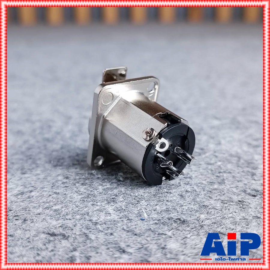 AMPHENOL AC3FDZ XLR ติดแท่น ตัวเมีย แคนนอนเมียติดแท่น CANNONเมียติดแท่น เอไอ-ไพศาล