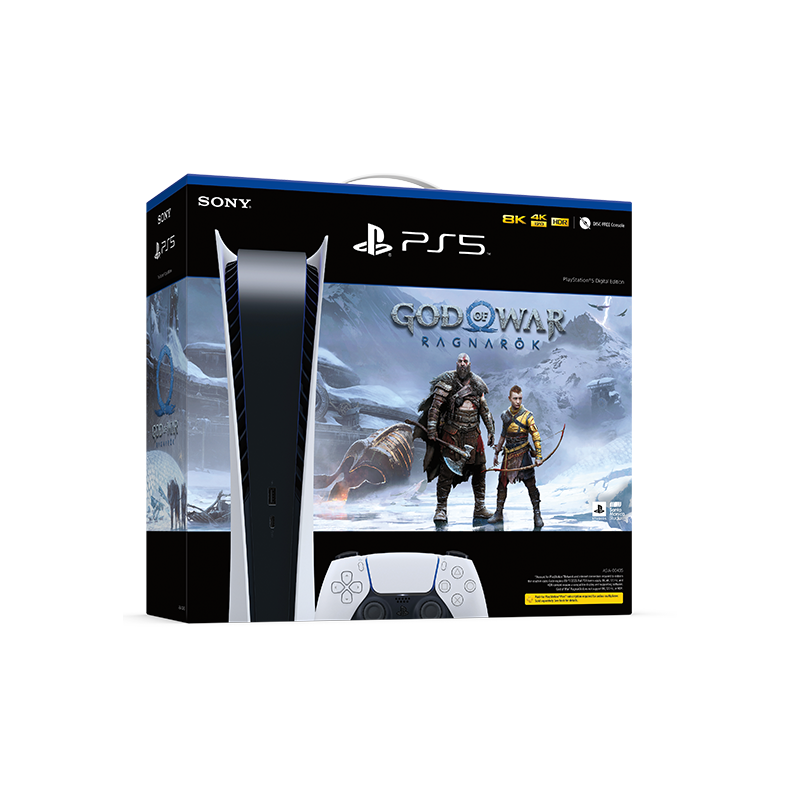 PlayStation®5 Digital Edition – God of War Ragnarok™ Bundle