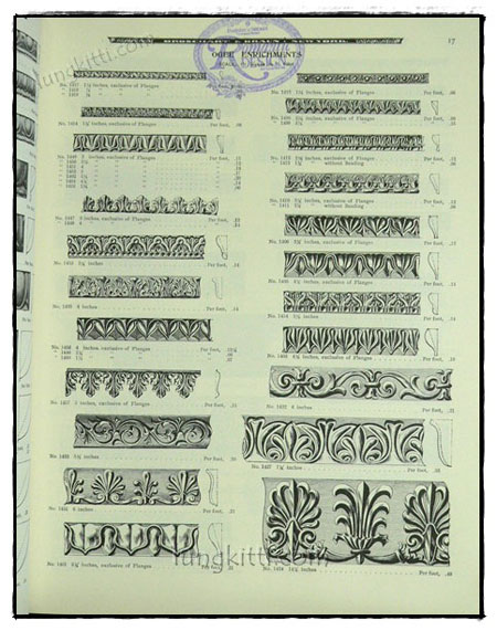 ORNAMENTAL DESIGNS FROM ARCHITECTURAL SHEET METAL 019633 (1)