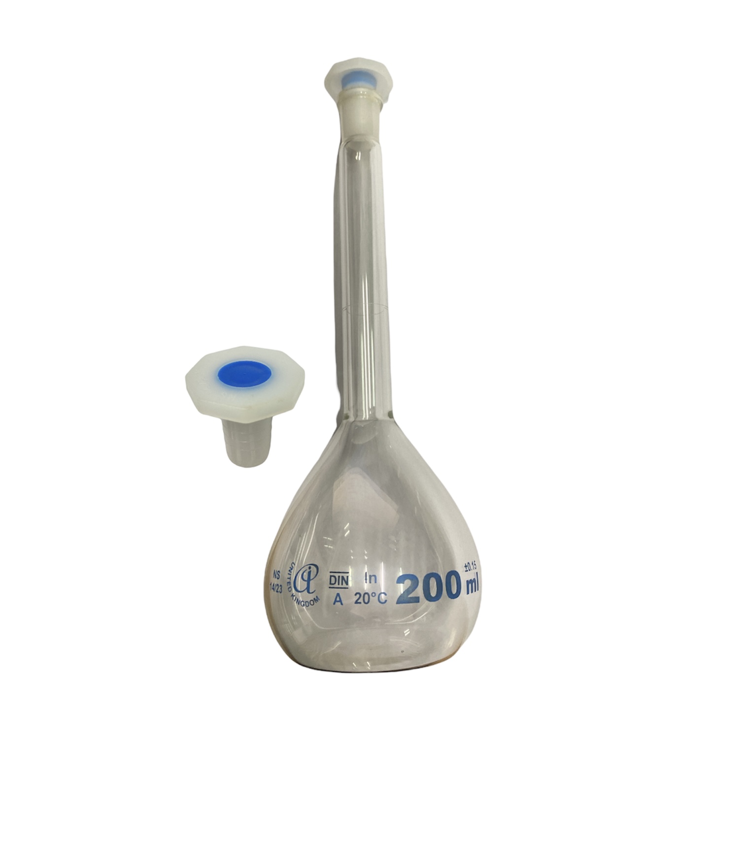 ขวดปรับปริมาตร (Flask, Volumetric Class A, Arco ) with Cer. ขนาด 5,10,25,50,100,200,250,500,1000,2000 มล
