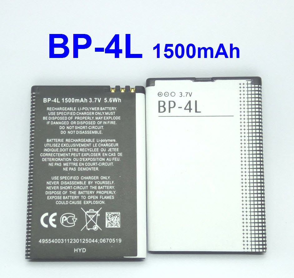 BP-4L Mobile Phone Battery For Nokia 1500mAh