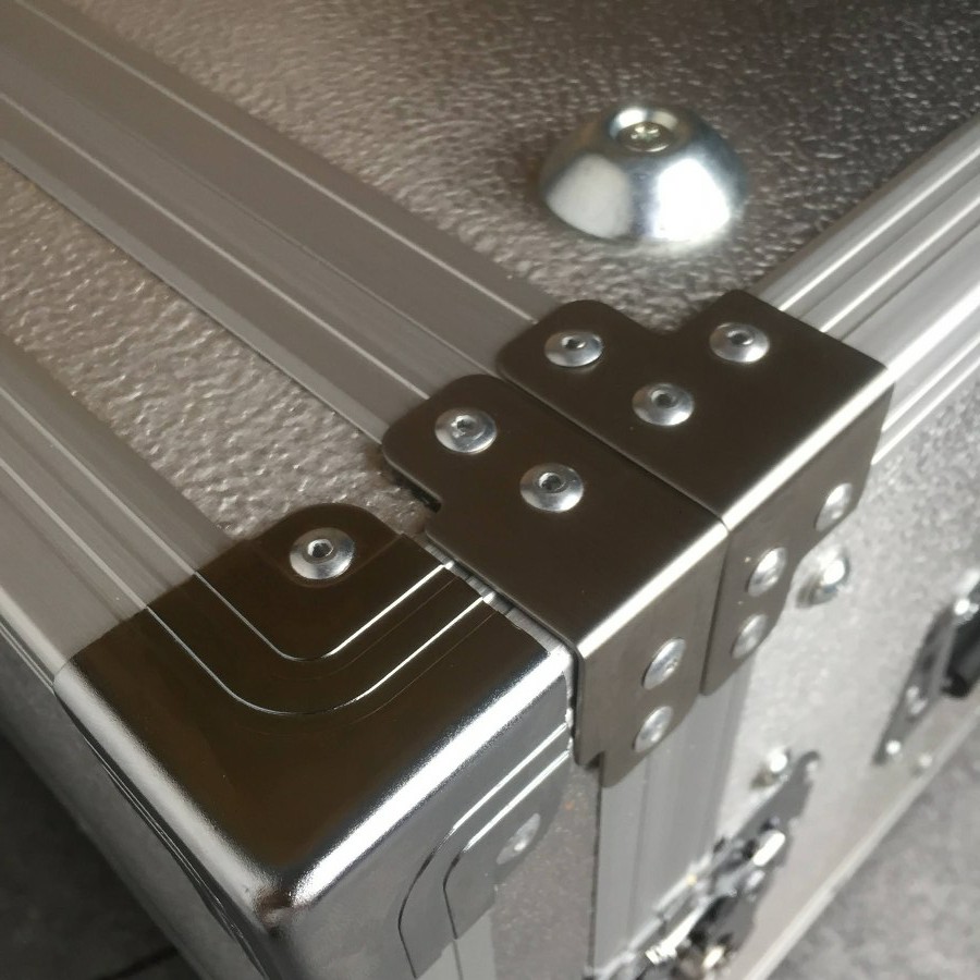 COMPACT RACK เครื่องเสียง SD8U 2ฝาหน้า-หลัง ลึก16นิ้ว ผิวอลูมิเนียม แร็คเครื่องเสียง แร็ค คอมแพ็ค แร็คใส่อุปกรณ์ แร็คใส่แอมป์ SD8 U SD-8U