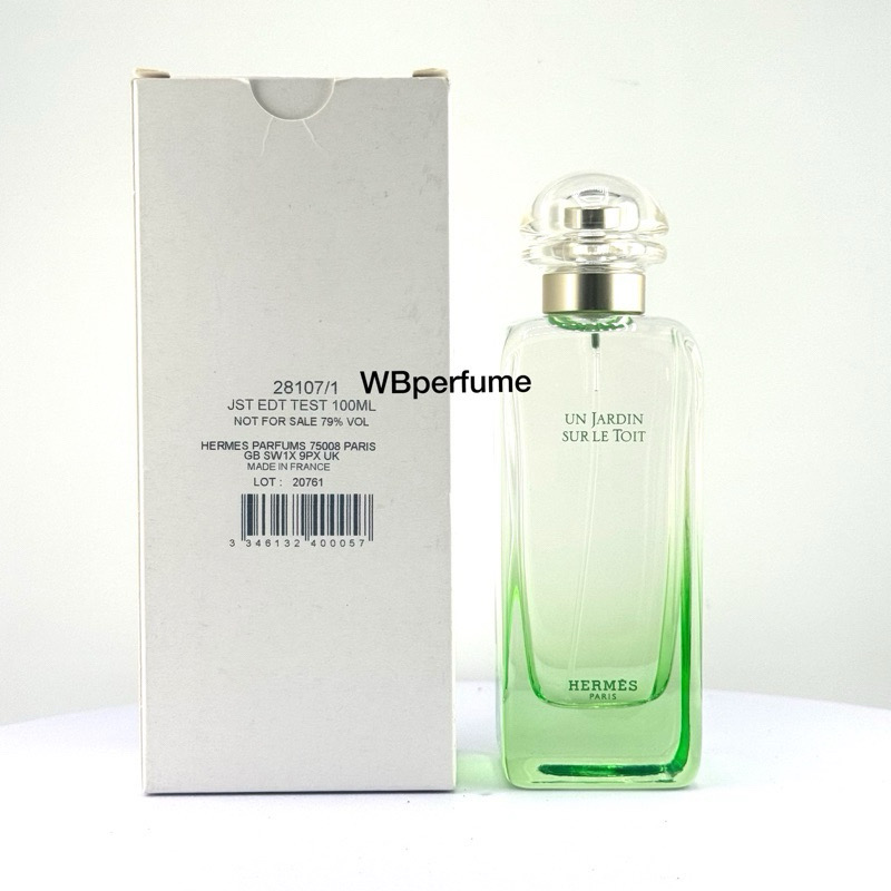 น้ำหอม Hermes Un Jardin Sur Le Toit 100ml Tester