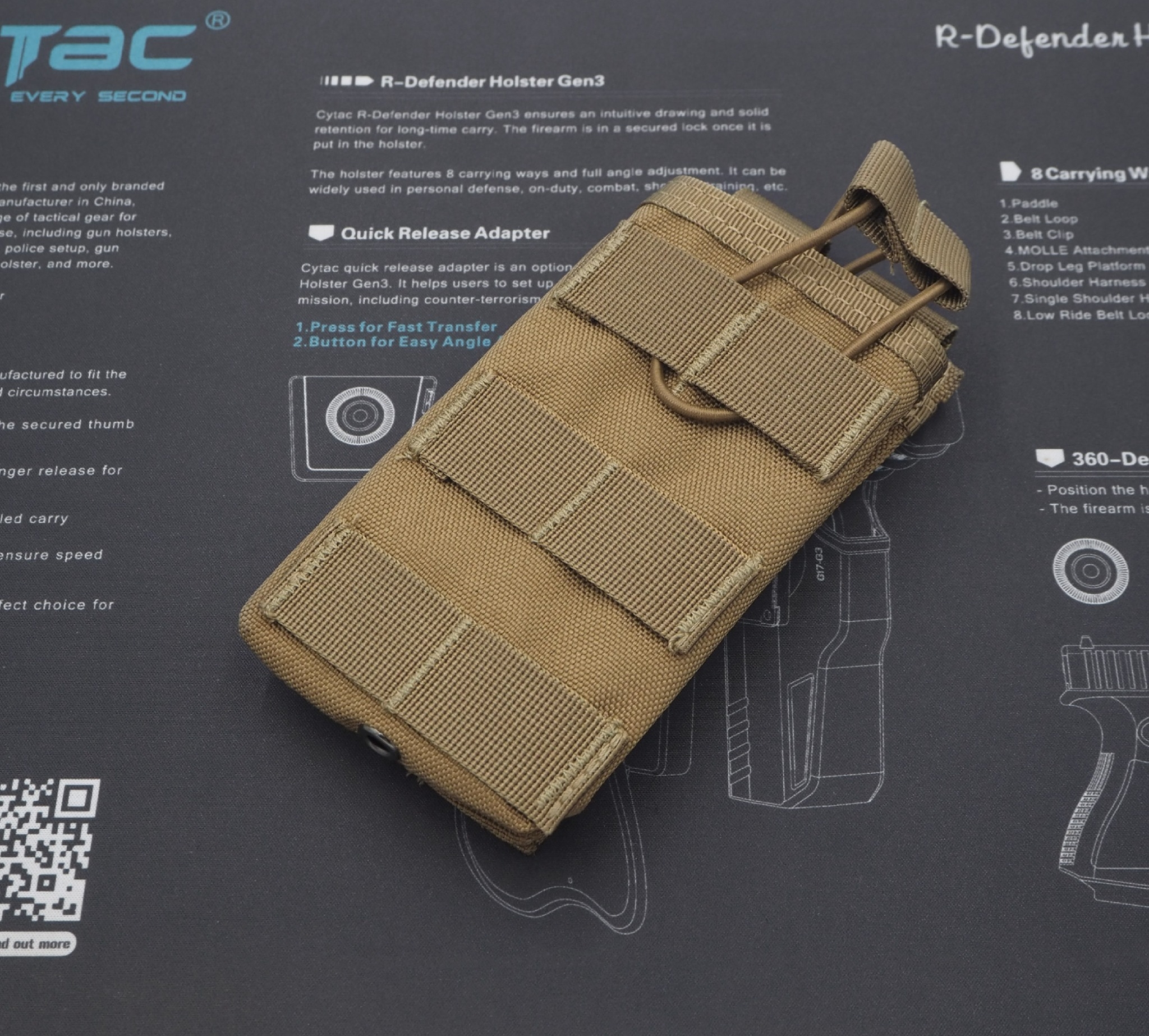 ซองใส่แม็กกาซีน M1 ติดเสื้อเวส﹝Tactical Vest﹞