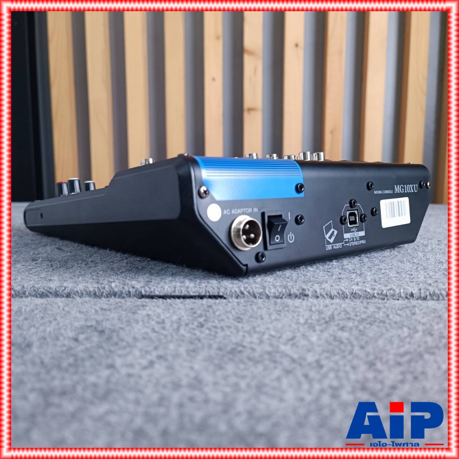 HOTROCK MG-10XU USB MIXER มิกซ์ มิกเซอร์ มิกซ์ฮอทร็อค เครื่องเสียง เครื่องปรับแต่งเสียง MIX MG10 XU MG 10XU เอไอ-ไพศาล