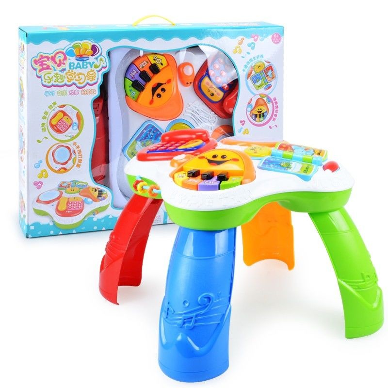 8382 ของเล่นเด็กใส่ถ่าน โต๊ะกิจกรรมของเล่น กล่องใหญ่