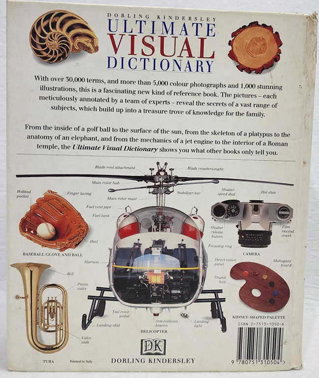 ULTIMATE VISUAL DICTIONARY SKU-09882