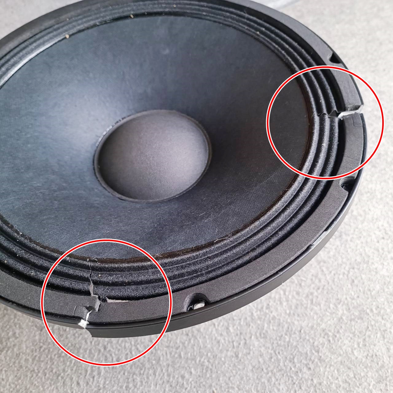 สินค้าเสียหายจากการขนส่ง CONNEX LR-12 ลำโพง12นิ้ว (โครงแตก) คอนเน็ค ดอกลำโพงกลางแจ้ง โครงหล่อเหล็ก ดอกลำโพงเสียงกลาง รองรับกำลังขับ 600 วัตต์ LR 12 LR12 เอไอ-ไพศาล