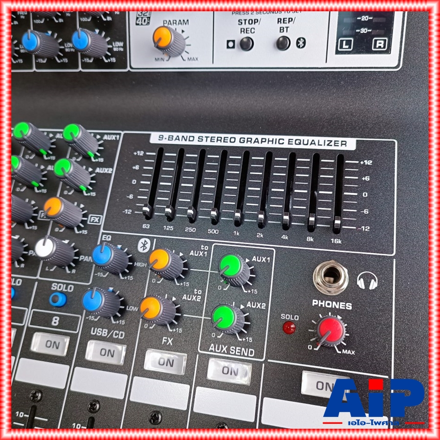 YYY PROEUROTECH PMX-P8650FX POWERMIXER+บูลทูส เพาเวอร์มิกเซอร์ รุ่นใหม่ โปรยูโรเทค 8 ช่อง 650 วัตต์ PMX P8650 FX PMXP8650FX เอไอ-ไพศาล