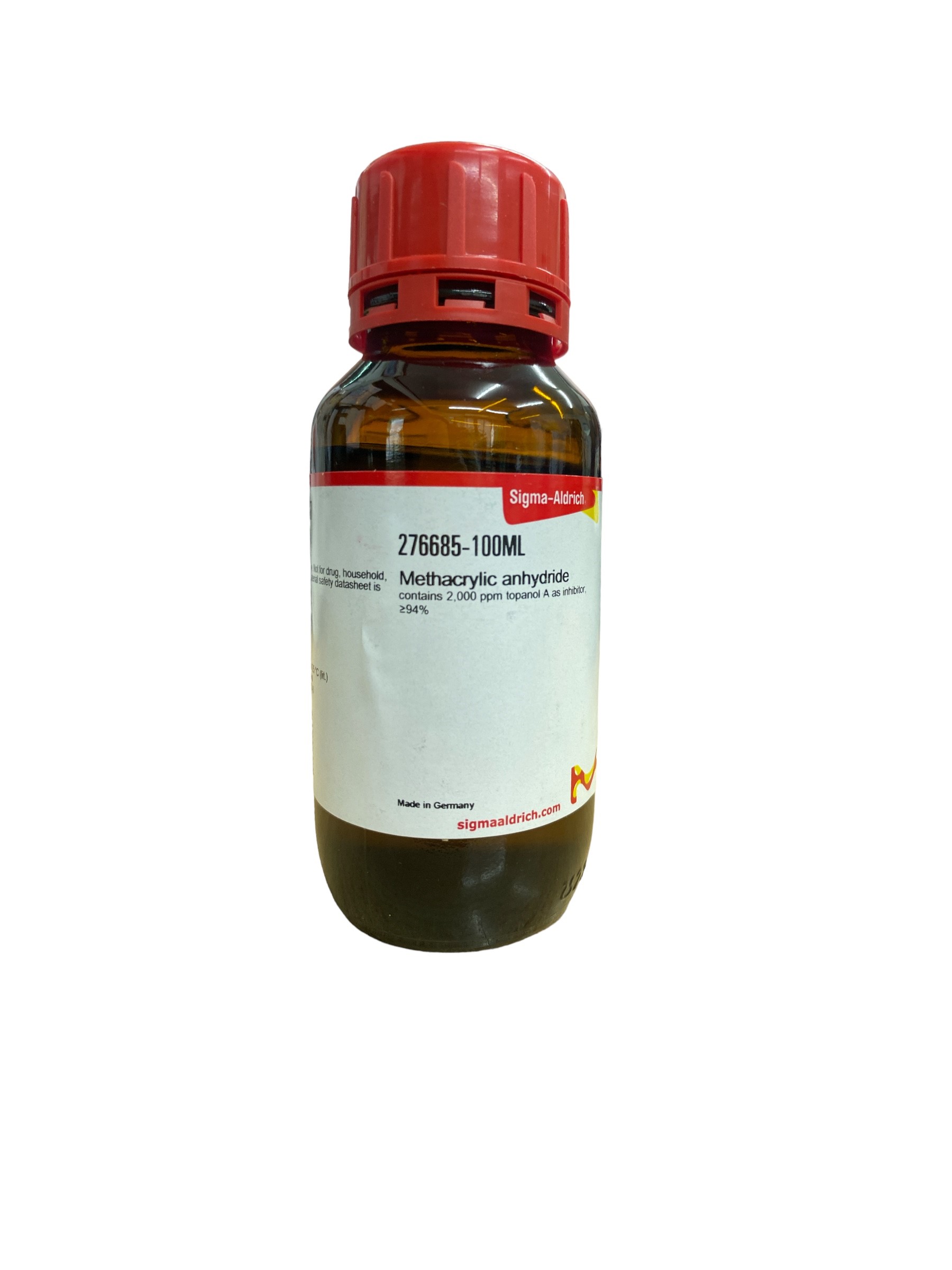 Methacrylic anhydride, 100 ml -sigma aldrich