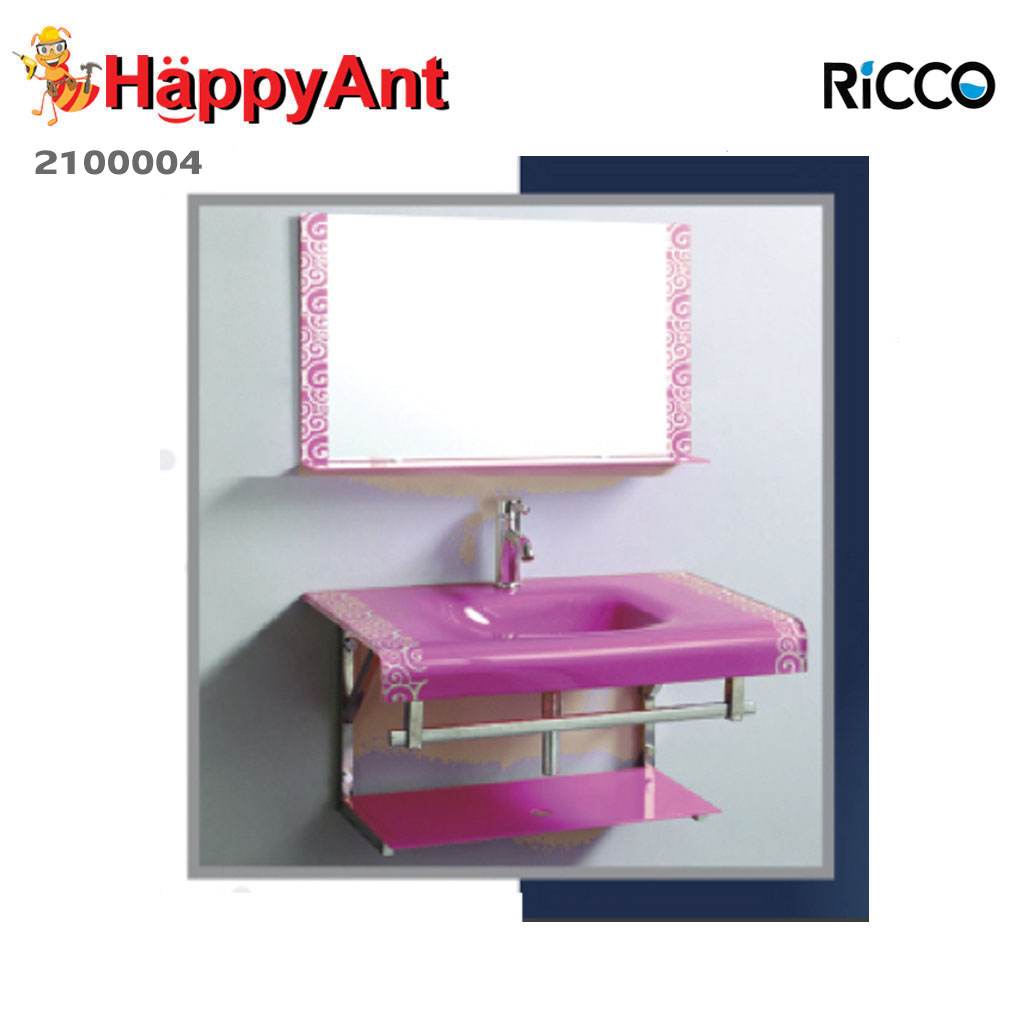2100004 RICCO เคาท์เตอร์ อ่างล้างหน้าแบบแขวน R9051
