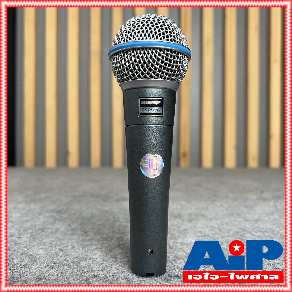 ของแท้ประกันมหาจักร SHURE BETA58A ไมค์ ไมโครโฟน ไมค์สาย Mic ไมค์สายพร้อมคอไมค์ ไมค์SHURE BETA-58 A BETA 58 A เอไอ-ไพศาล +++