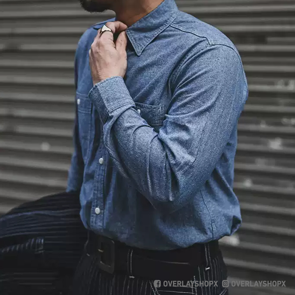 NONSTOCK CHAMBRAY SHIRT II