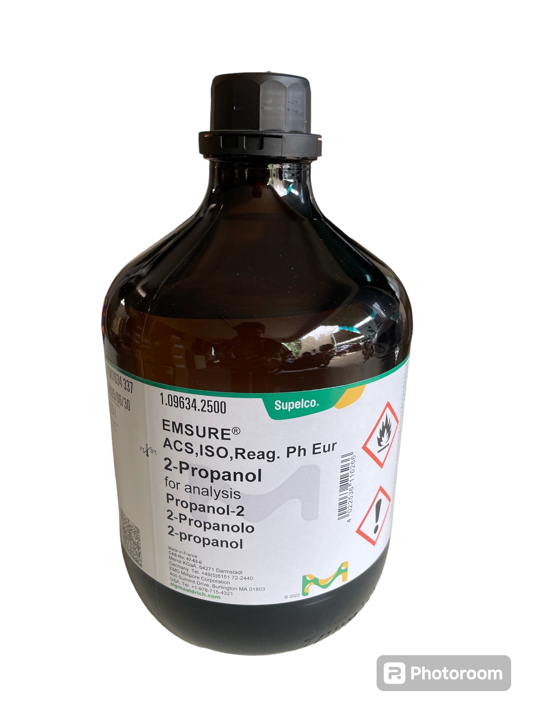2-Propanol AR Grade, 2.5 L -Merck