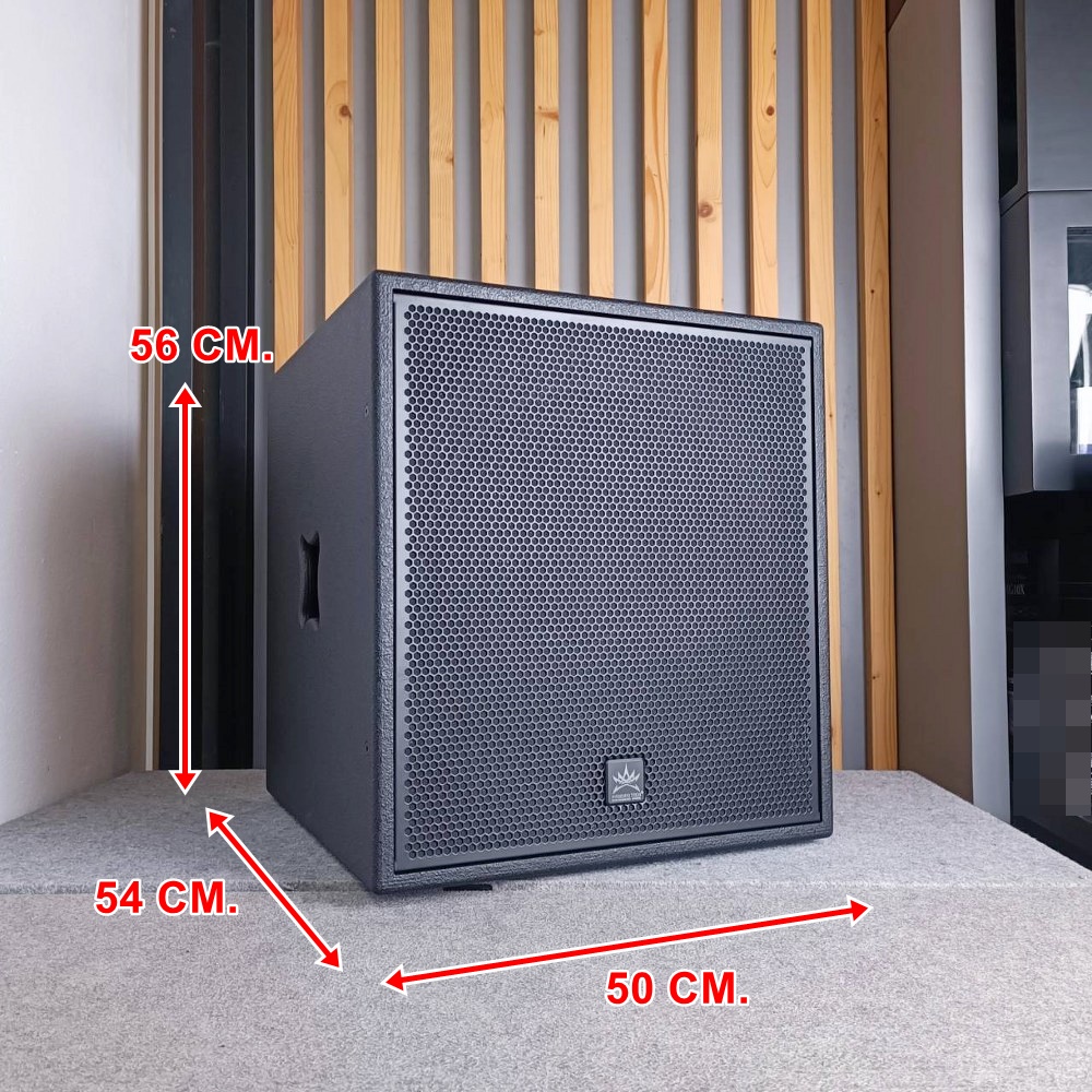PROEUROTECH SUB-PA15 ตู้ลำโพงซับ 15นิ้ว ตู้ลำโพงซับเบส ไม้อัดแท้ ตู้บริษัท โปรยูโรเทค ตู้เบสพร้อมดอก PA 15 PA15 เอไอ-ไพศาล