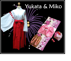 Yukata & Miko