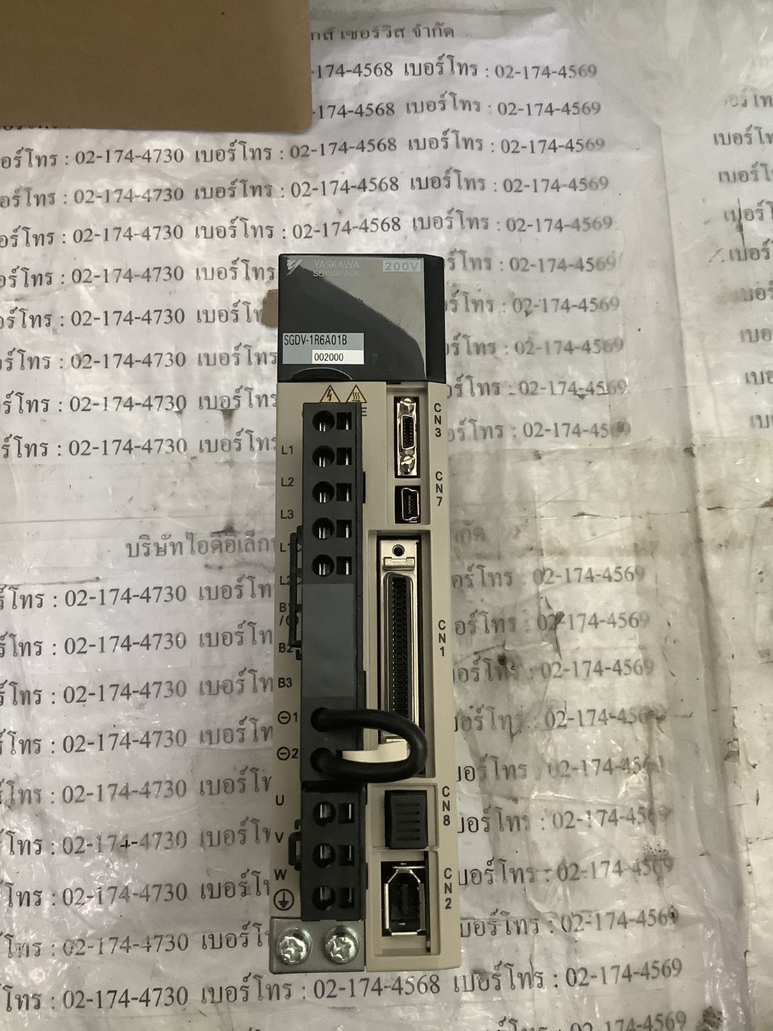 ซ่อม SGDV-1R6A01B002000 DRIVE "YASKAWA"