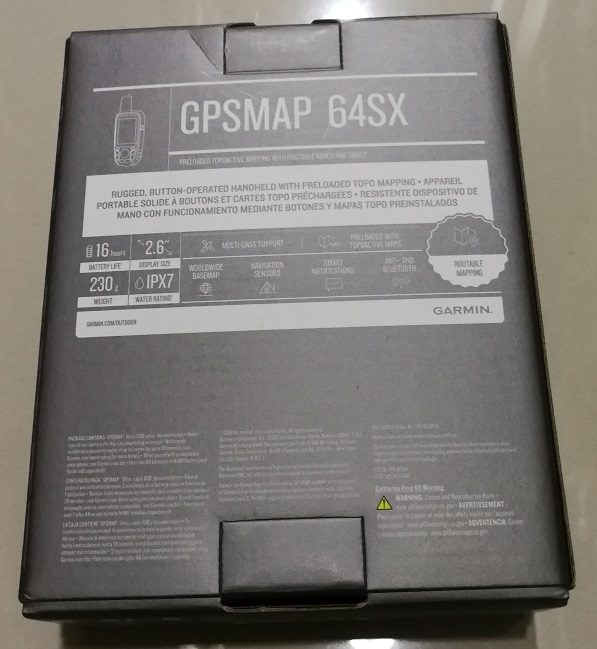 Garmin GPSMAP 64sx รุ่นนำเข้า เมนูอังกฤษ แถมฟรี! ซองกันกระแทก