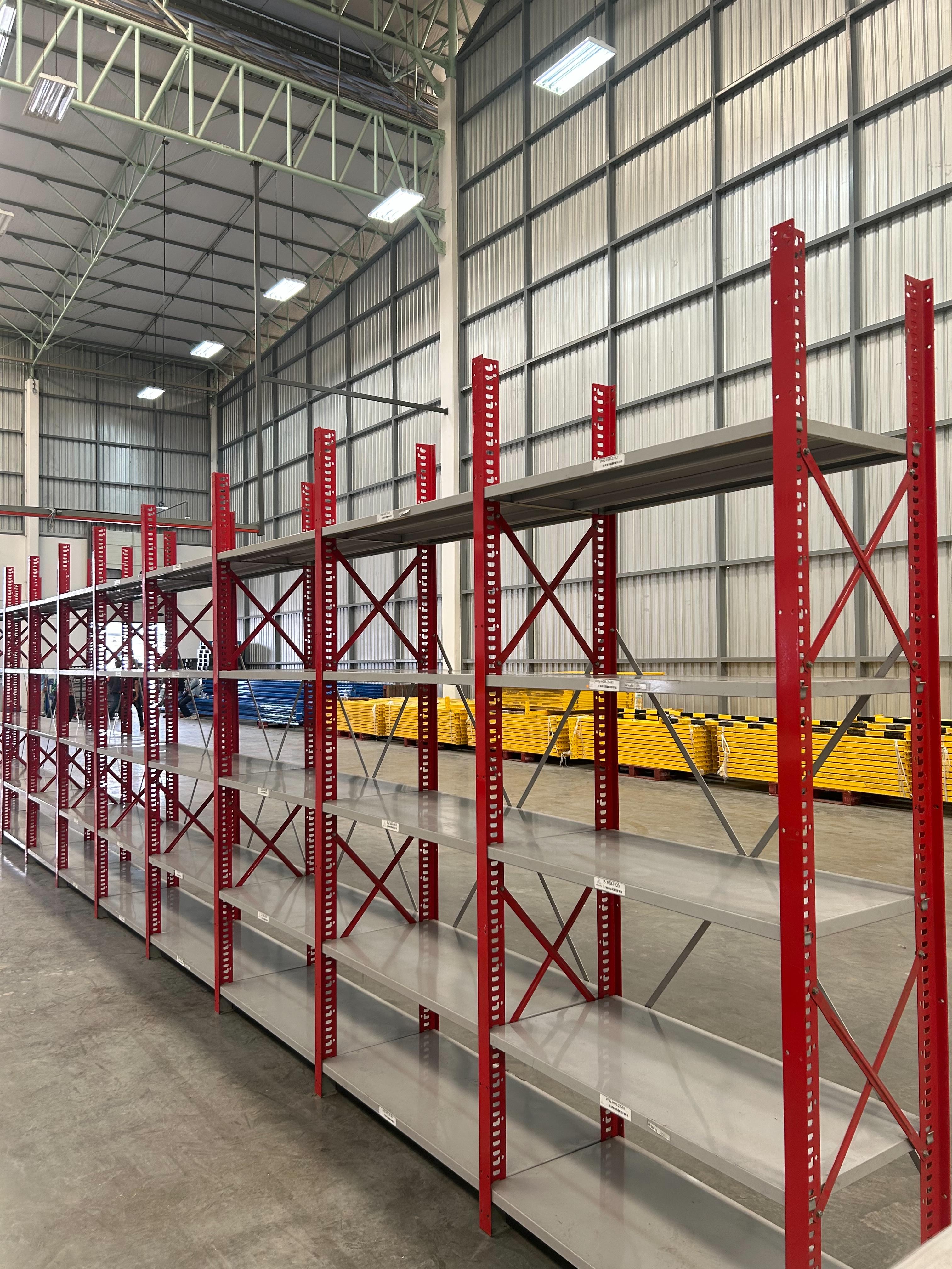 micro rackขนาดลึก50cm ยาว1.0mสูง2.40m 5แผ้นชั้นมี1350ชุด