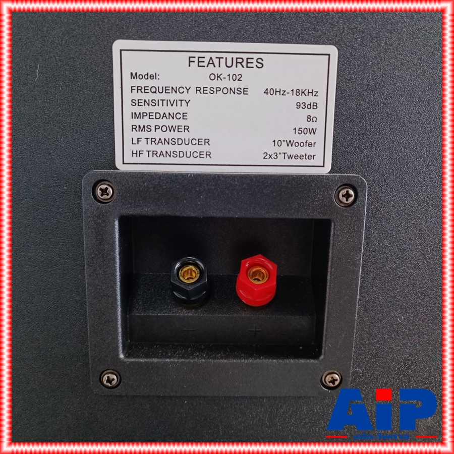 1คู่ NTS OK102 ตู้ลำโพง คาราโอเกะ 10นิ้ว OK 102 OK-102 ตู้คาราโอเกะ ตู้ ลำโพง คาราโอเกะ เอ็นทีเอส เอไอ-ไพศาล