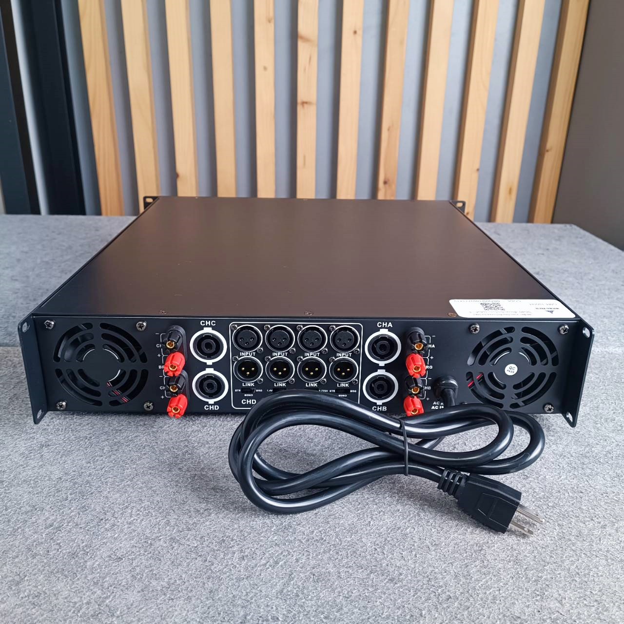 MICROTECH GM4-1000H POWERAMP 4CH เพาเวอร์ แอมป์ ไมโคร เทค เครื่องขยาย ...