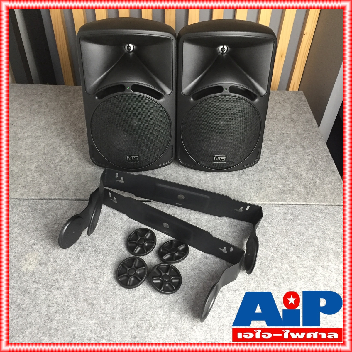 1คู่ NTS NC-802 ตู้ลำโพง 8นิ้ว ตู้ ลำโพง แขวน ลำโพงติดผนัง NC802 NC 802 งาน ห้องประชุม ห้องเรียน เอไอ-ไพศาล