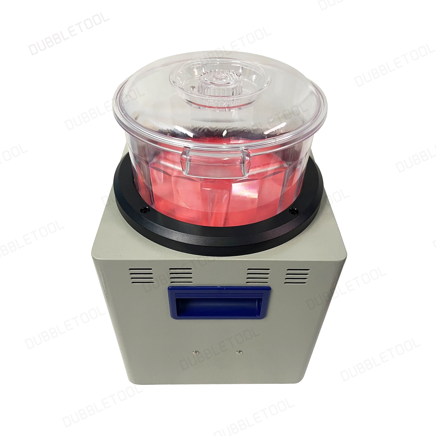 เครื่องทำความสะอาดด้วยเข็มร่อนแม่เหล็ก Magnetic Tumbler รุ่น KT-205 ความจุใช้งานเครื่อง 800 กรัม
