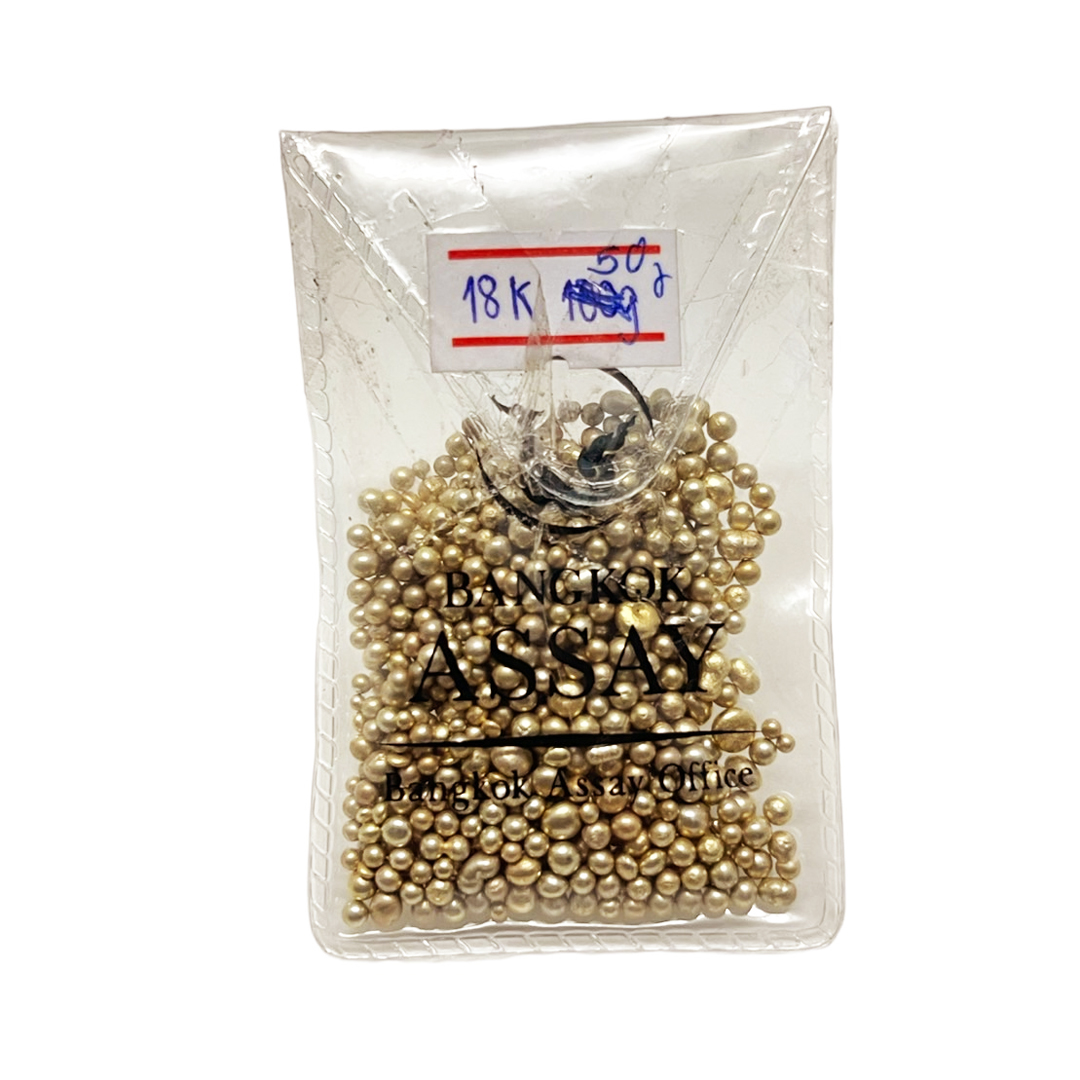 อัลลอยด์ อัลลอยด์ผสมทอง 18K อัลลอย์18K ขนาด 50g,100g Alloy อัลลอยด์ผสมทอง