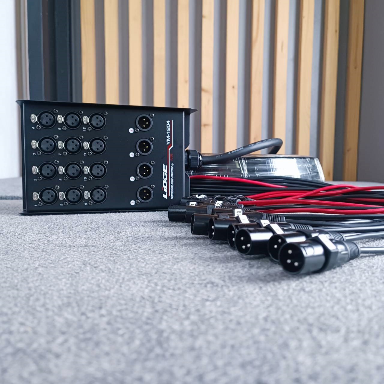 LIDGE YM-1204-30M สายมัลติคอร์12IN 4OUT สายมัลติคอร์ สายมัลติคอร์LIDGE YM 1204 30M YM1204/30M เอไอ-ไพศาล